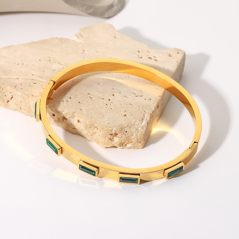 S925 gold-filled bangle from California Collection

