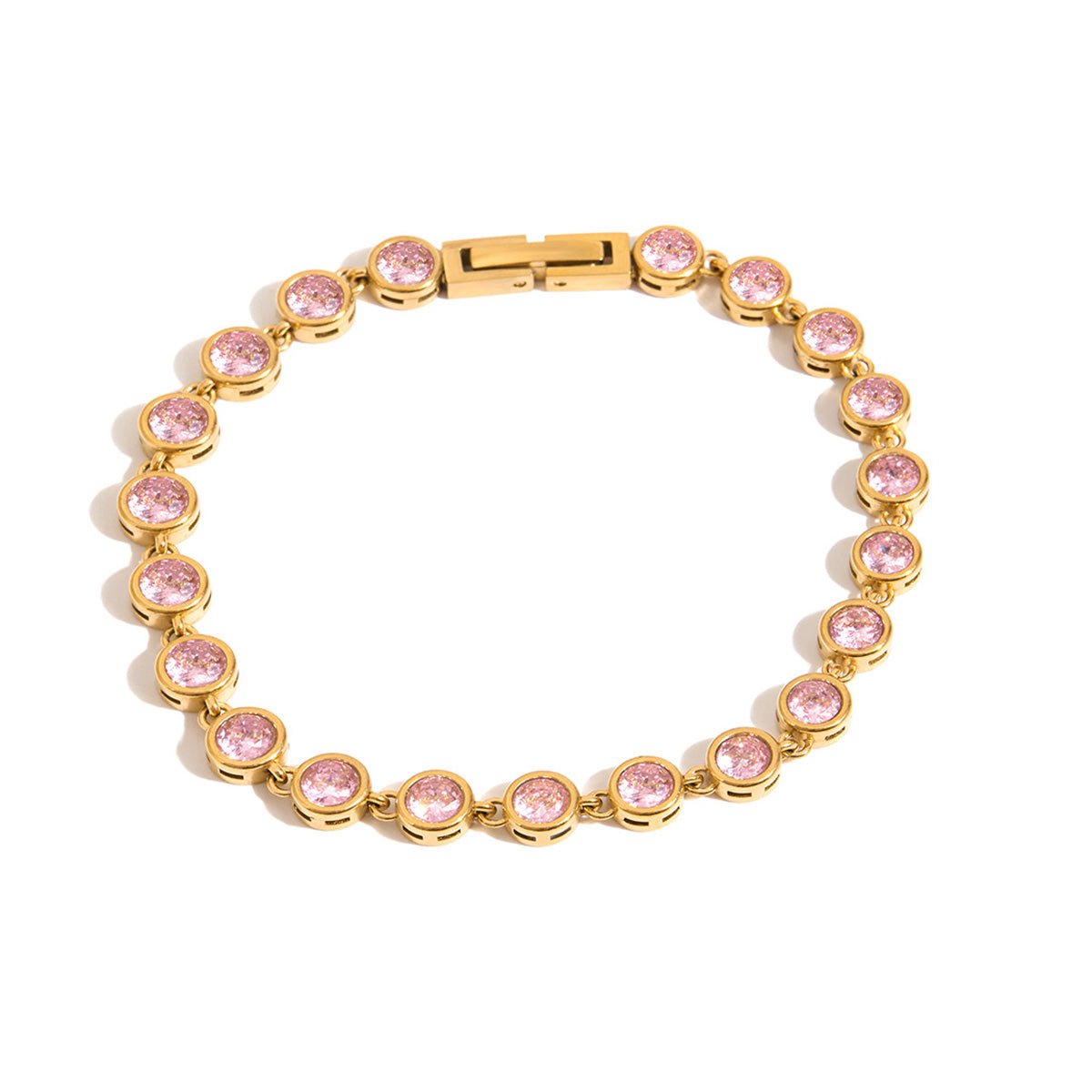 California Collection pink gemstone bracelet