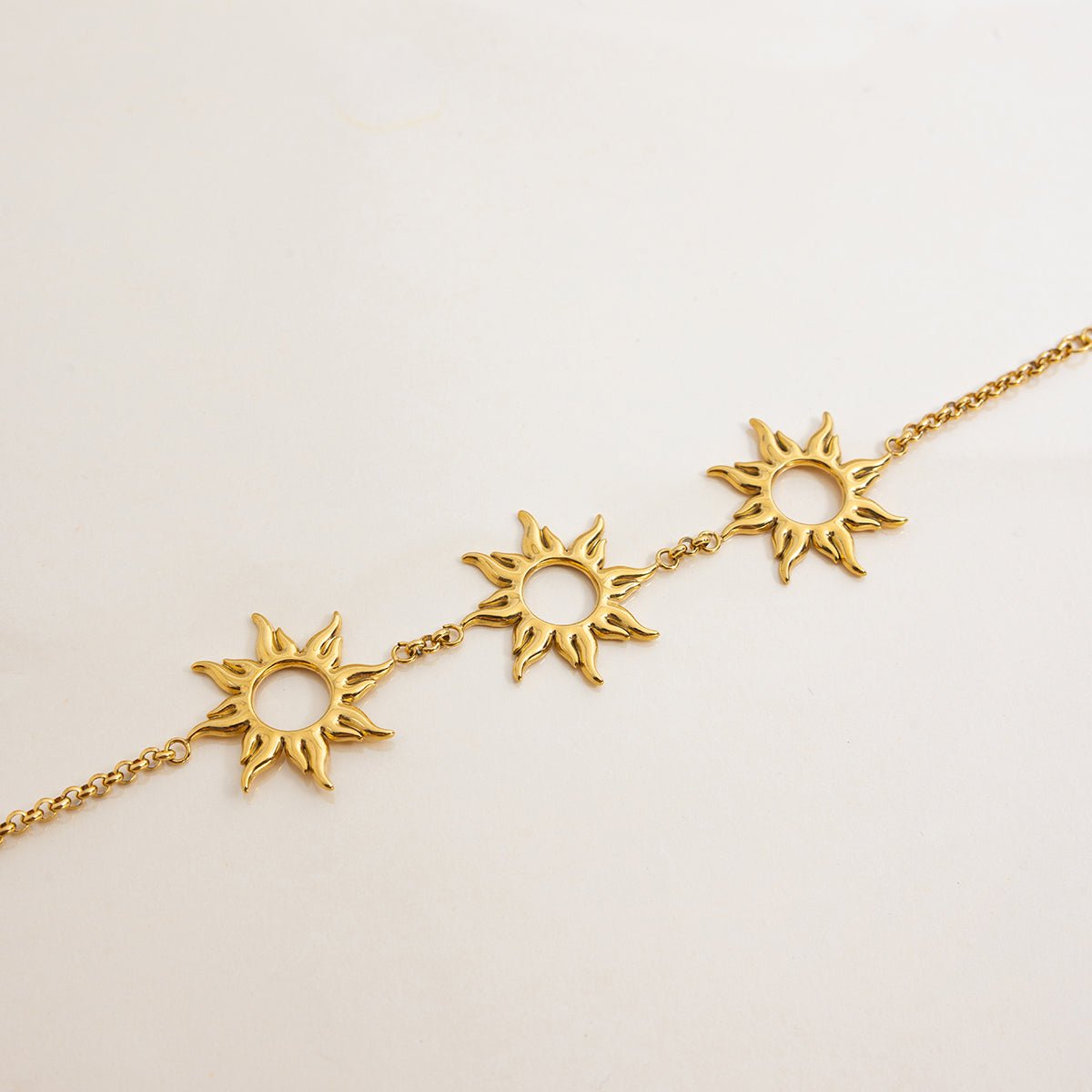 California Collection sun bracelet flat lay

