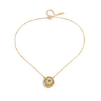 Non-tarnish 18k gold plated North Star necklace with 1-year warranty.