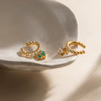 Sweat-proof 18k gold jewelry perfect for the gym, intense workouts, and active lifestyles.