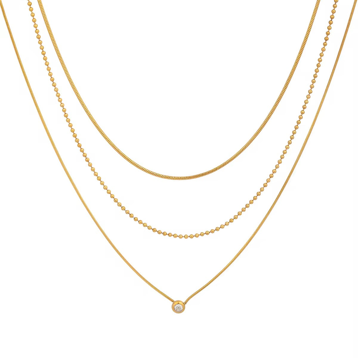 Sweat-proof gold jewelry perfect for active lifestyles, the gym, and luxury daily wear.
