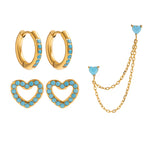 Sweat-proof gold jewelry perfect for active lifestyles, the gym, and luxury styling.