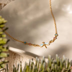 Hypoallergenic stainless steel Velvet Wings jewelry safe for sensitive skin.