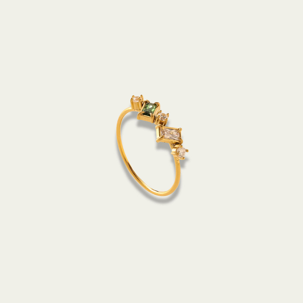 High-durability non-tarnish fine jewelry with elegant cluster stones for sensitive skin.