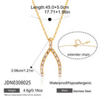 Luxury Baguette Stone Necklace – Dubai Collection
