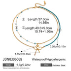 Tarnish-Free 18K Gold Necklace for Women