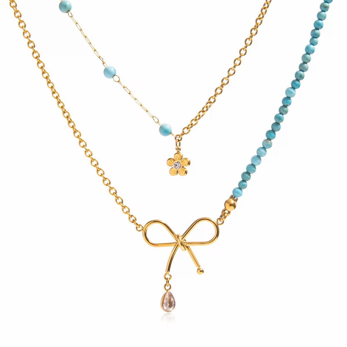 Waterproof Hypoallergenic Gold Necklace