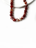 Luxury Islamic gift – natural Aghigh prayer beads with Emirati craftsmanship