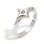 Celestial North Star Ring - 18k Gold PVD Plated Stainless Steel & Waterproof - Yadman UK