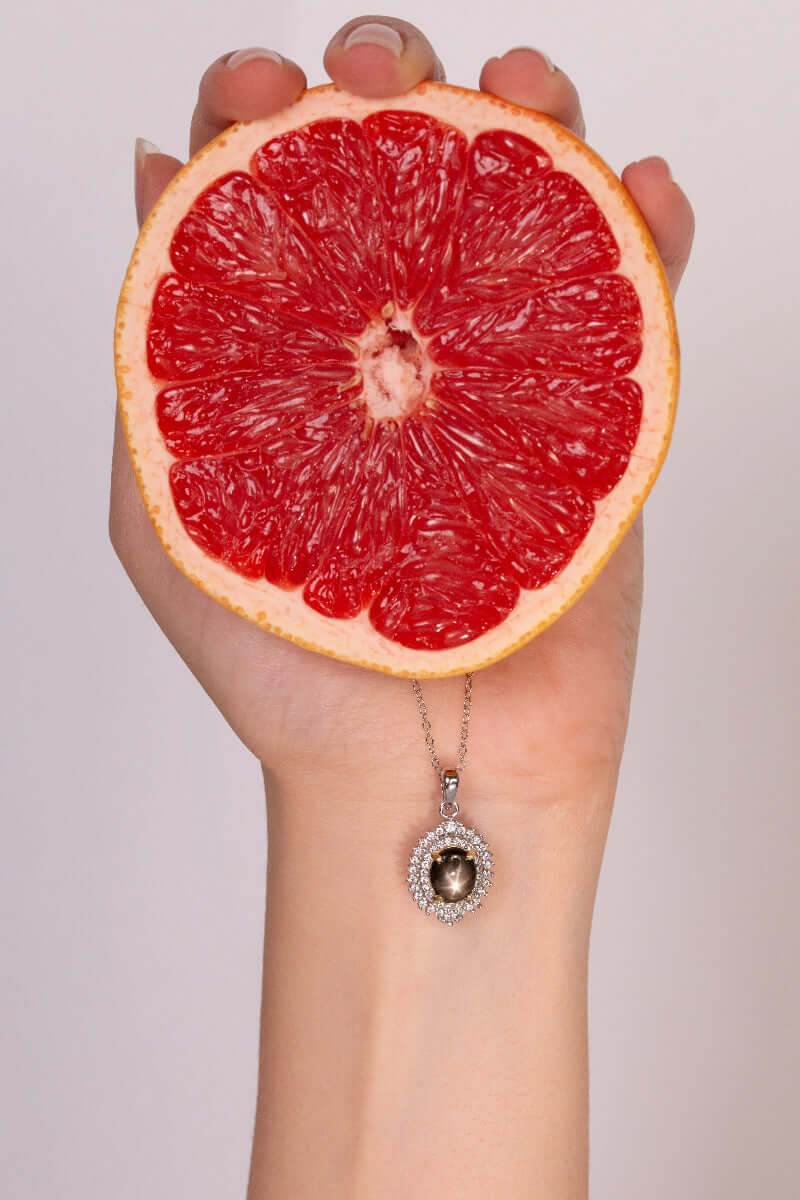 Celestial gemstone necklace for women