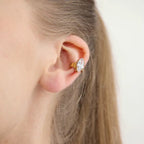 Waterproof Gold Ear Cuff for Women