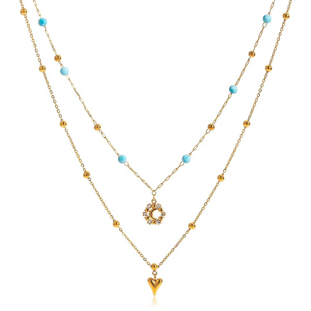 Luxury Celestial Necklace for Women – Dubai Jewelry