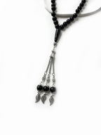 Durable 33 bead misbaha with onyx stones and elegant finish