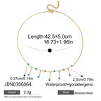 Luxury 18K Gold Vermeil Necklace – Dubai Collection