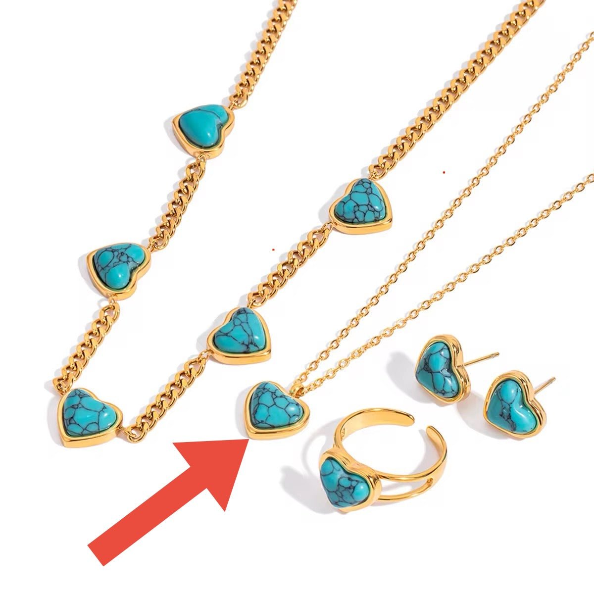 Waterproof Hypoallergenic Gold Necklace