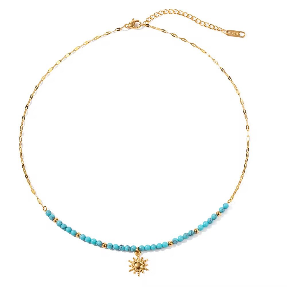 Elegant Dubai Collection Gold Necklace